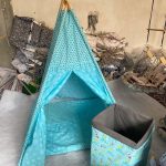 چادر سرخپوستی و باکس مربعی